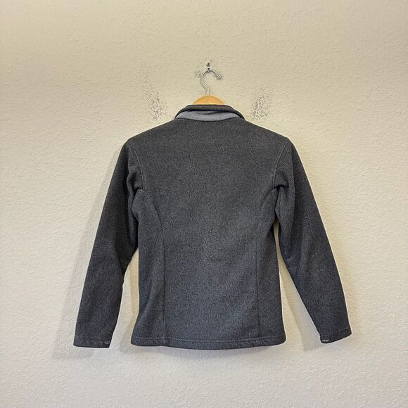 Vintage PATAGONIA SYNCHILLA Polar Basin Jacket Gray Full Zip Fleece - Picture 2 of 14